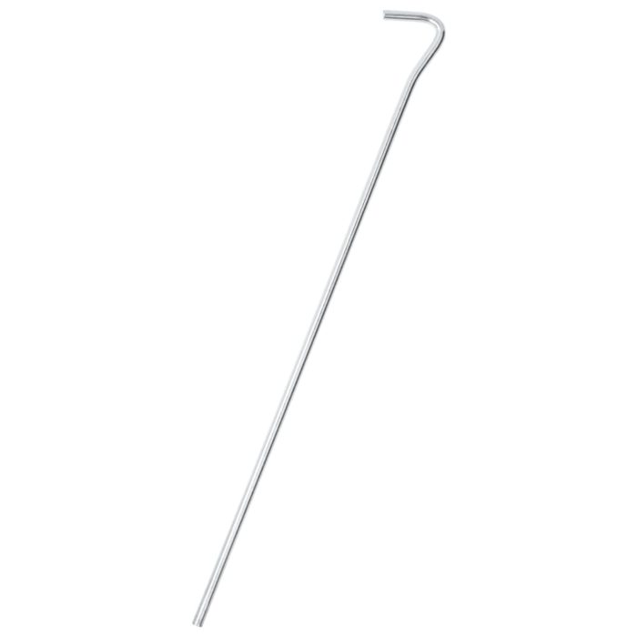 vidaXL Teltplugger 25 stk 30 cm Ø7 mm galvanisert stål