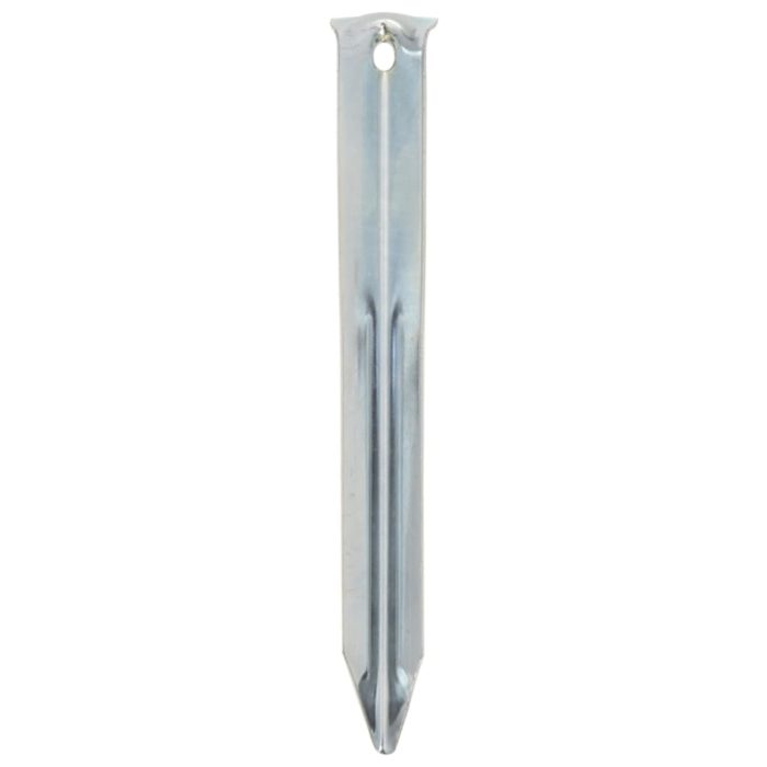 vidaXL Teltplugger 24 stk 17 cm Ø20 mm galvanisert stål