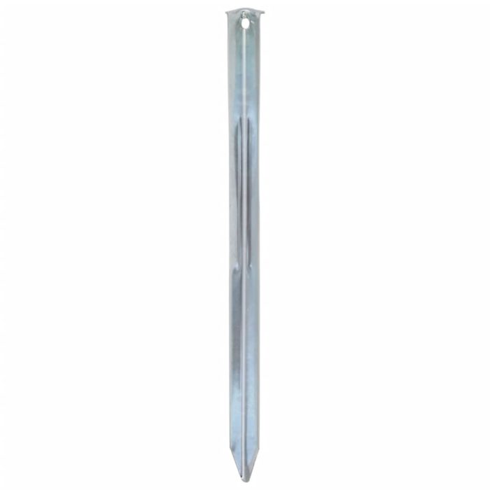 vidaXL Teltplugger 24 stk 30 cm Ø20 mm galvanisert stål