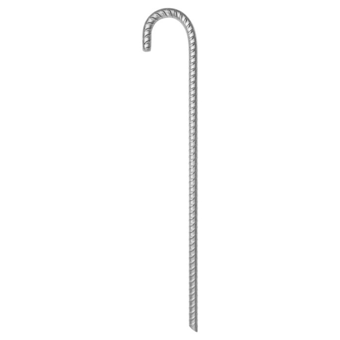 vidaXL Teltplugger 12 stk 41,5 cm Ø12 mm galvanisert stål