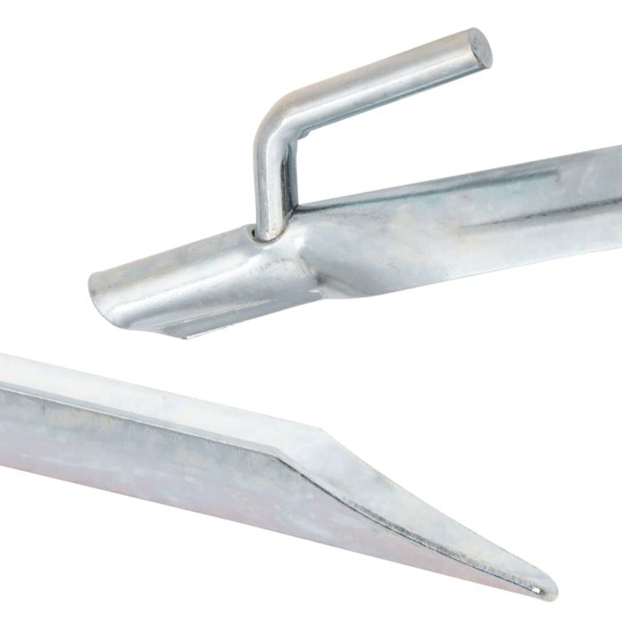 vidaXL Teltplugger 24 stk V-formet 29,5 cm Ø20 mm galvanisert stål