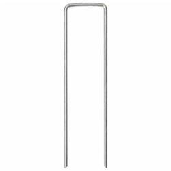 vidaXL Jordplugger U-formet 50 stk 15×3,5 cm galvanisert stål