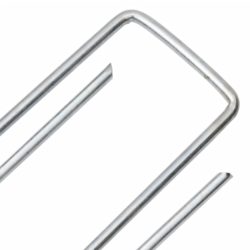 vidaXL Jordplugger U-formet 50 stk 15×3,5 cm galvanisert stål