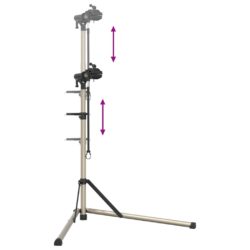 vidaXL Reparasjonsstativ sammenleggbar justerbar 102-160 cm aluminium