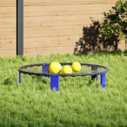 vidaXL Roundnettsett med 3 baller og ekstra pumpe Ø90×20 cm