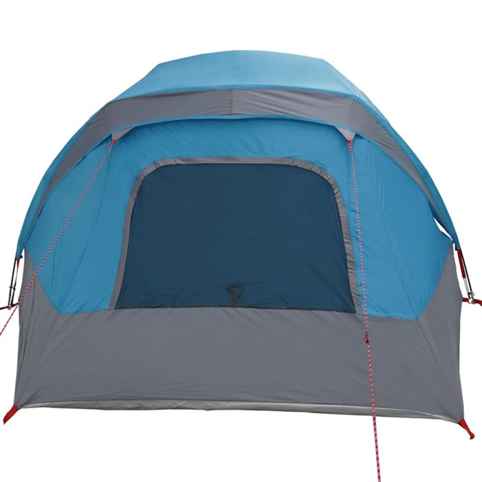 vidaXL Campingtelt 4 personer blå vanntett