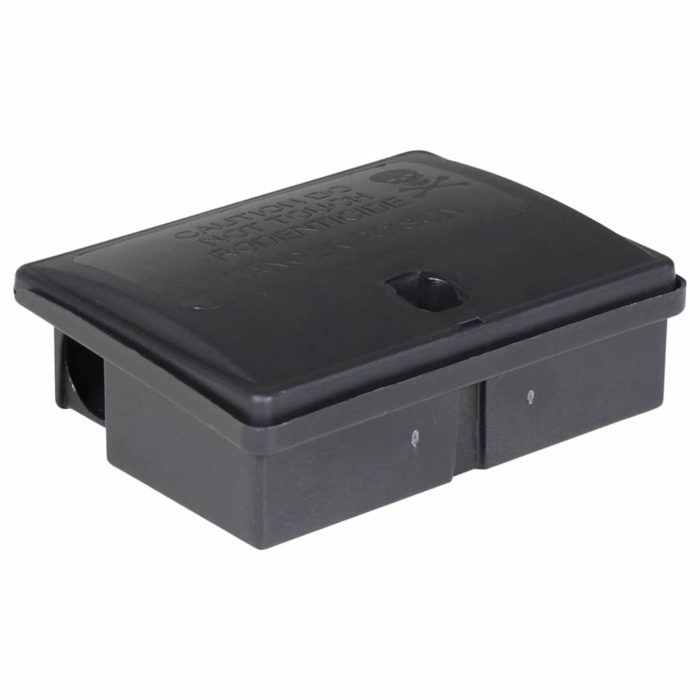 vidaXL Musefeller 20 stk svart 13x10x4 cm