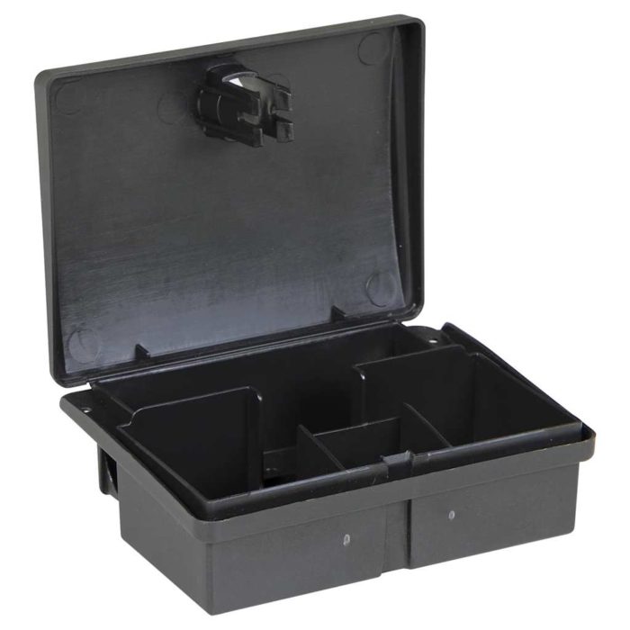 vidaXL Musefeller 20 stk svart 13x10x4 cm
