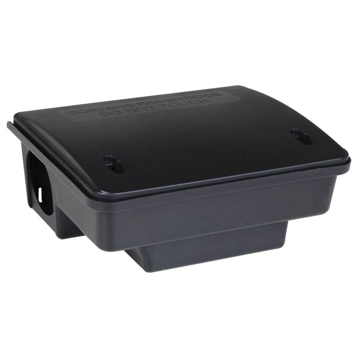 vidaXL Musefeller 4 stk svart 23x19x9,5 cm