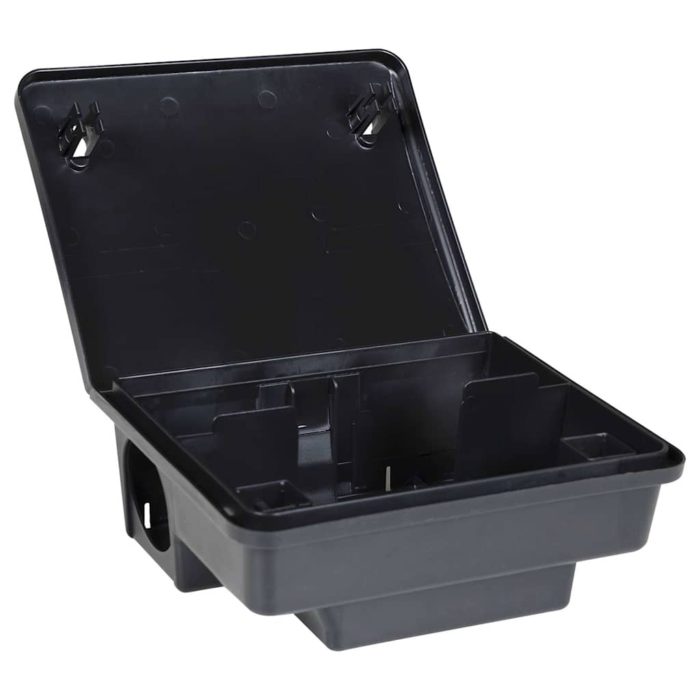 vidaXL Musefeller 4 stk svart 23x19x9,5 cm