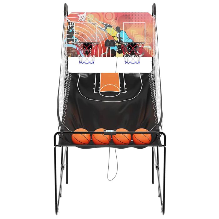 vidaXL basketball arkademaskin med 4 baller for 2 spillere