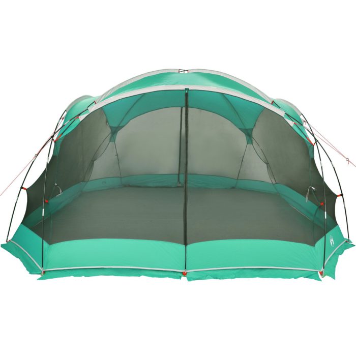 vidaXL Camping Myggnetting med Dører Grønn for 4 Personer Vanntett