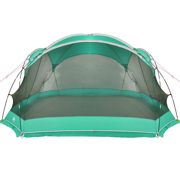 vidaXL Camping Myggnetting med Dører Grønn for 4 Personer Vanntett