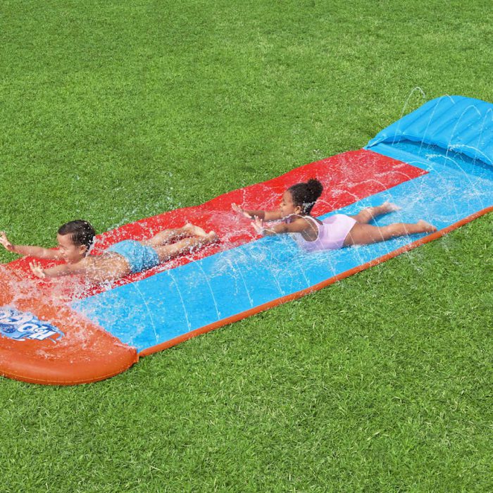 Bestway H2OGO vannsklie tsunami plaskerampe dobbel sklie