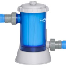Bestway Gjennomsiktig patronfilterpumpe Flowclear