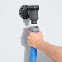 Bestway Gjennomsiktig patronfilterpumpe Flowclear