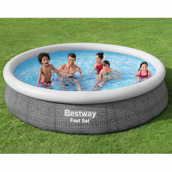Bestway Svømmebassengsett rundt 366×76 cm