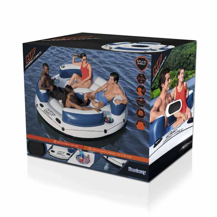 Bestway Hydro-Force Oppblåsbar flåte 239×63,5 cm