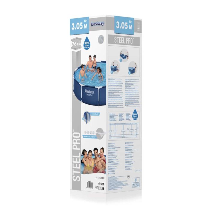 Bestway Steel Pro Svømmebasseng 305×76 cm