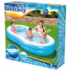 Bestway Big Lagoon Familiebasseng 262x157x46 cm