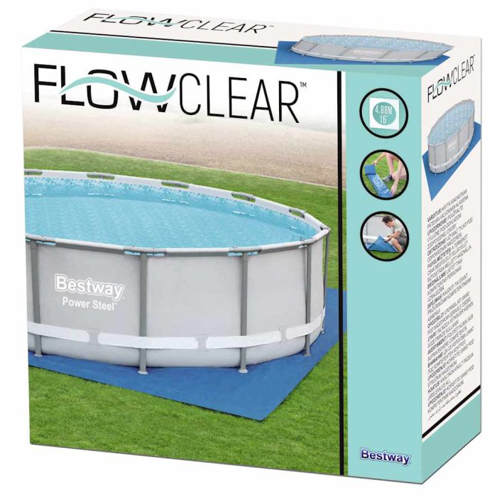 Bestway Bassengduk Flowclear 488×488 cm