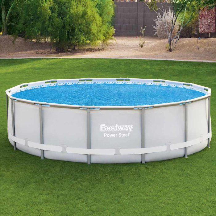 Bestway Soldrevet bassengtrekk Flowclear 427 cm