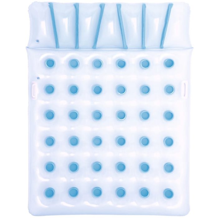 Bestway Dobbel oppblåsbar bademadrass 43055