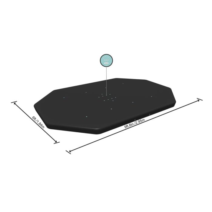 Bestway Bassengtrekk Flowclear 300×200 cm