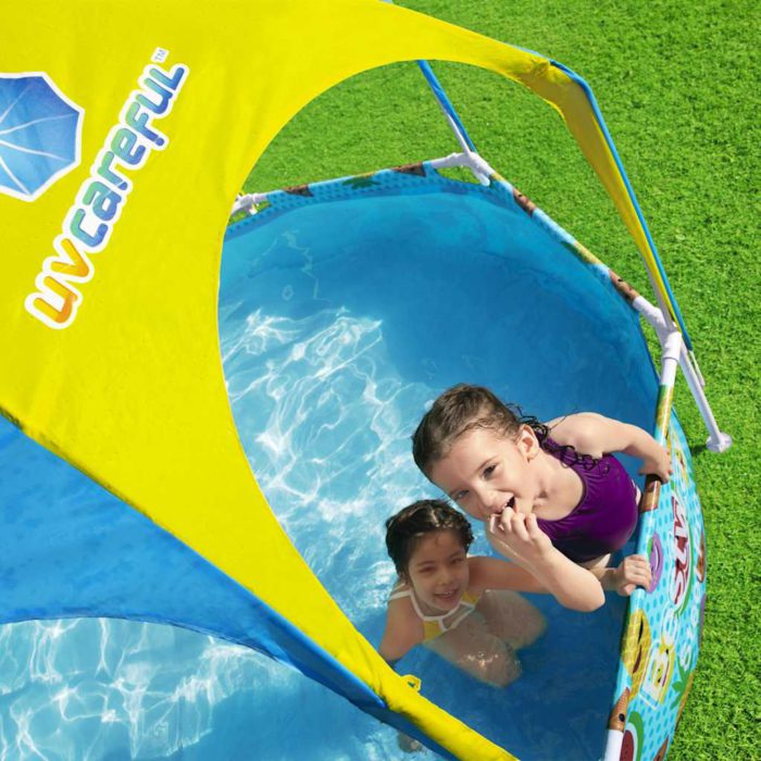 Bestway Frittstående barnebasseng Steel Pro UV Careful 244×51 cm