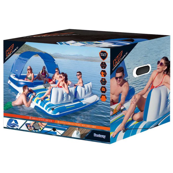 Bestway Tropical Breeze Flytende øy 389×274 cm 43105