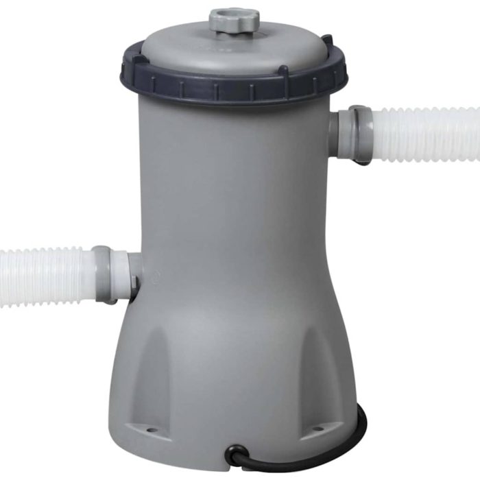 Bestway Oppblåsbart basseng Fast Set med pumpe 396×84 cm