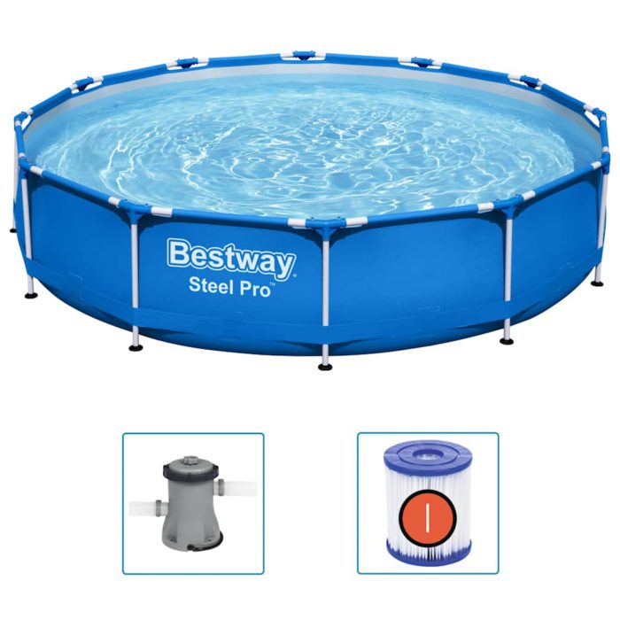 Bestway Steel Pro Rammebasseng 366×76 cm