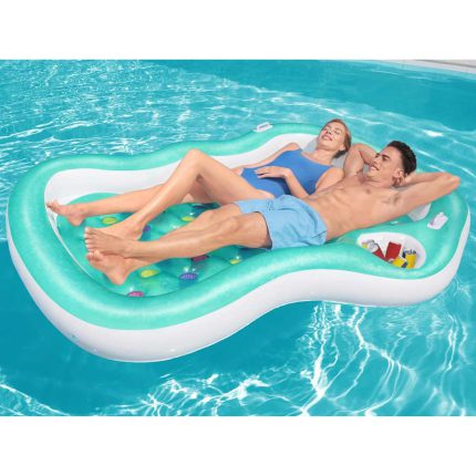 Bestway Flytemadrass Double Designer 224×174 cm