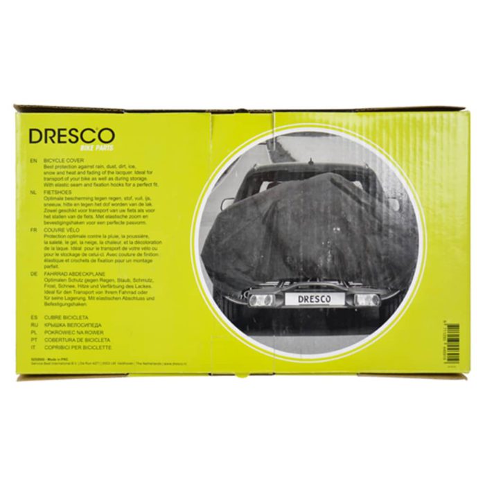 Dresco Elastisk sykkeltrekk for 1 sykkel svart