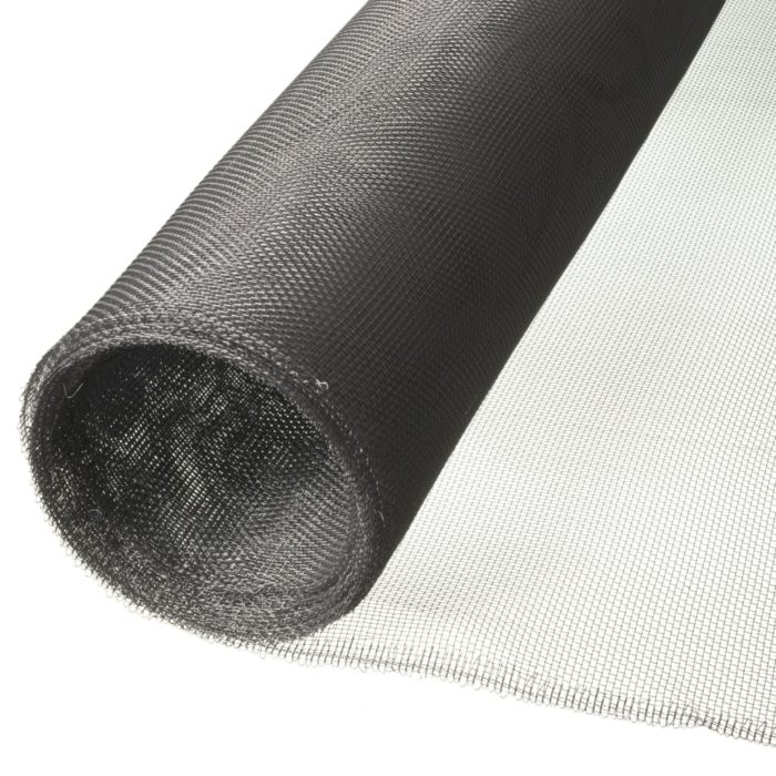 Nature Myggnett 1x2m aluminium grå