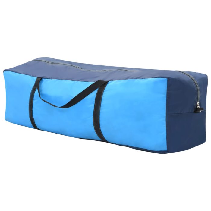 vidaXL Bassengtelt stoff 590x520x250 cm blå