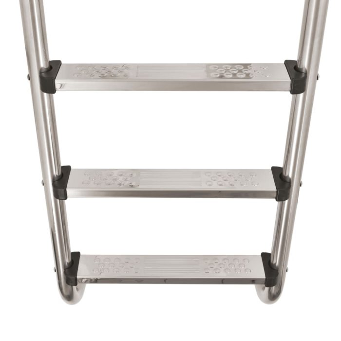 vidaXL Bassengstige 3 trinn rustfritt stål 340 120 cm