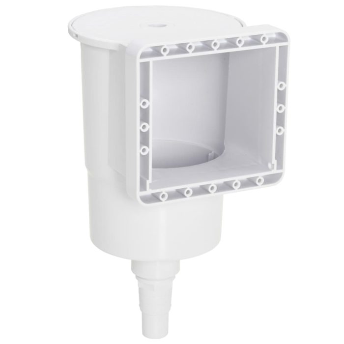 vidaXL Bred bassengskimmer 11 deler 34,3x25x30,5 cm