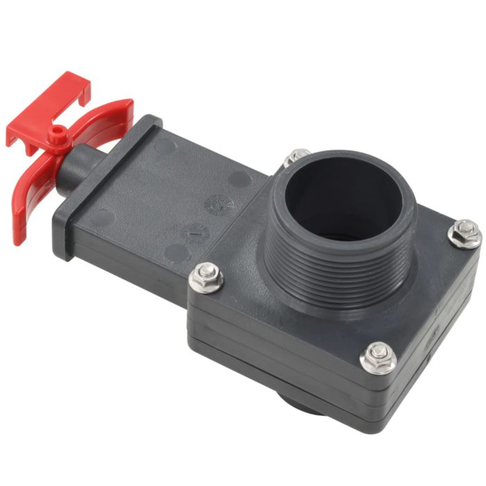 vidaXL Bassengportventil 2 stk 1,5″