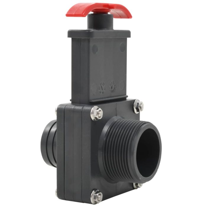 vidaXL Bassengportventil 2 stk 1,5″