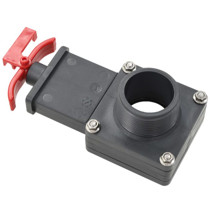 vidaXL Bassengportsventil 2 stk 1,5″