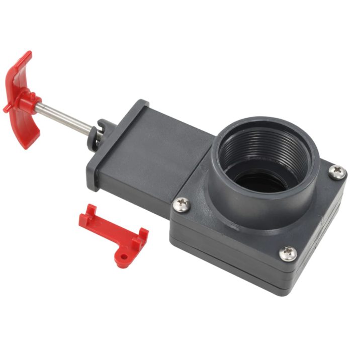vidaXL Bassengportsventil 2 stk 1,5″