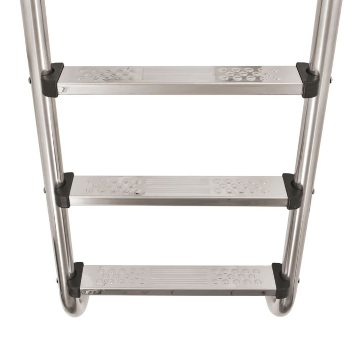 vidaXL Bassengstige 3 trinn rustfritt stål 304 120 cm