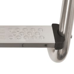 vidaXL Bassengstige 3 trinn rustfritt stål 304 120 cm