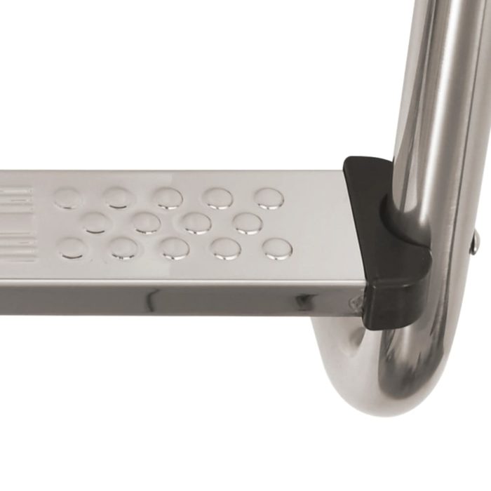 vidaXL Bassengstige 3 trinn rustfritt stål 304 120 cm