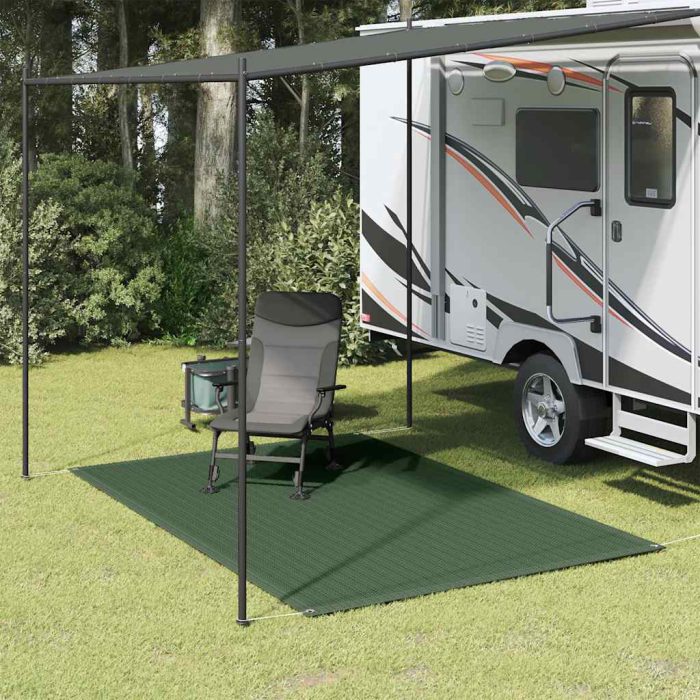 vidaXL Teltteppe 250×300 cm HDPE grønn