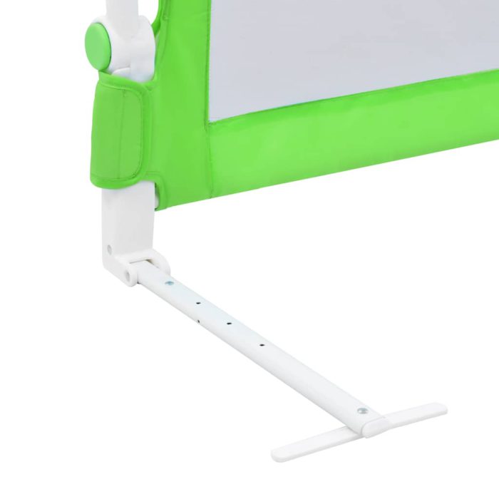 vidaXL Sengehest småbarn grønn 120×42 cm polyester
