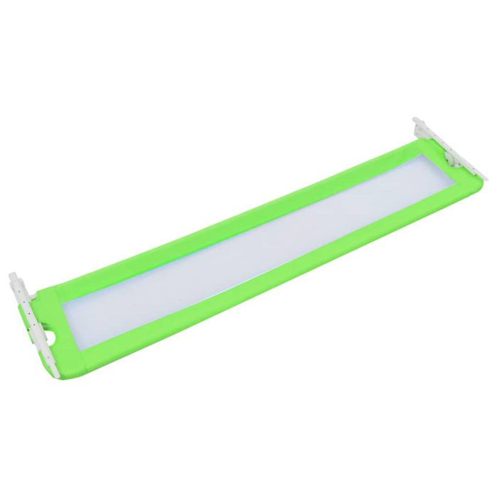 vidaXL Sengehest småbarn grønn 180×42 cm polyester