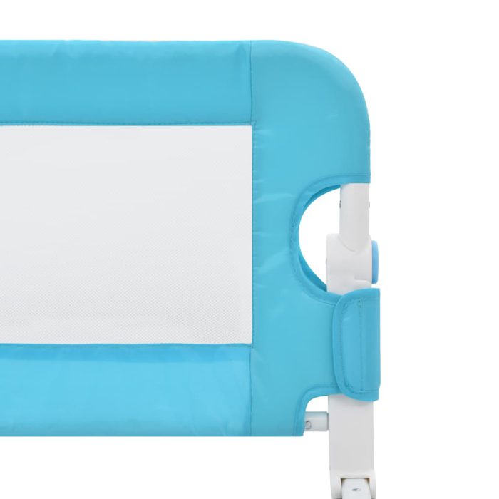 vidaXL Sengehest småbarn blå 180×42 cm polyester