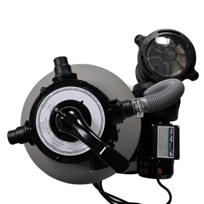 vidaXL Sandfilterpumpe 600 W 17000 l/t